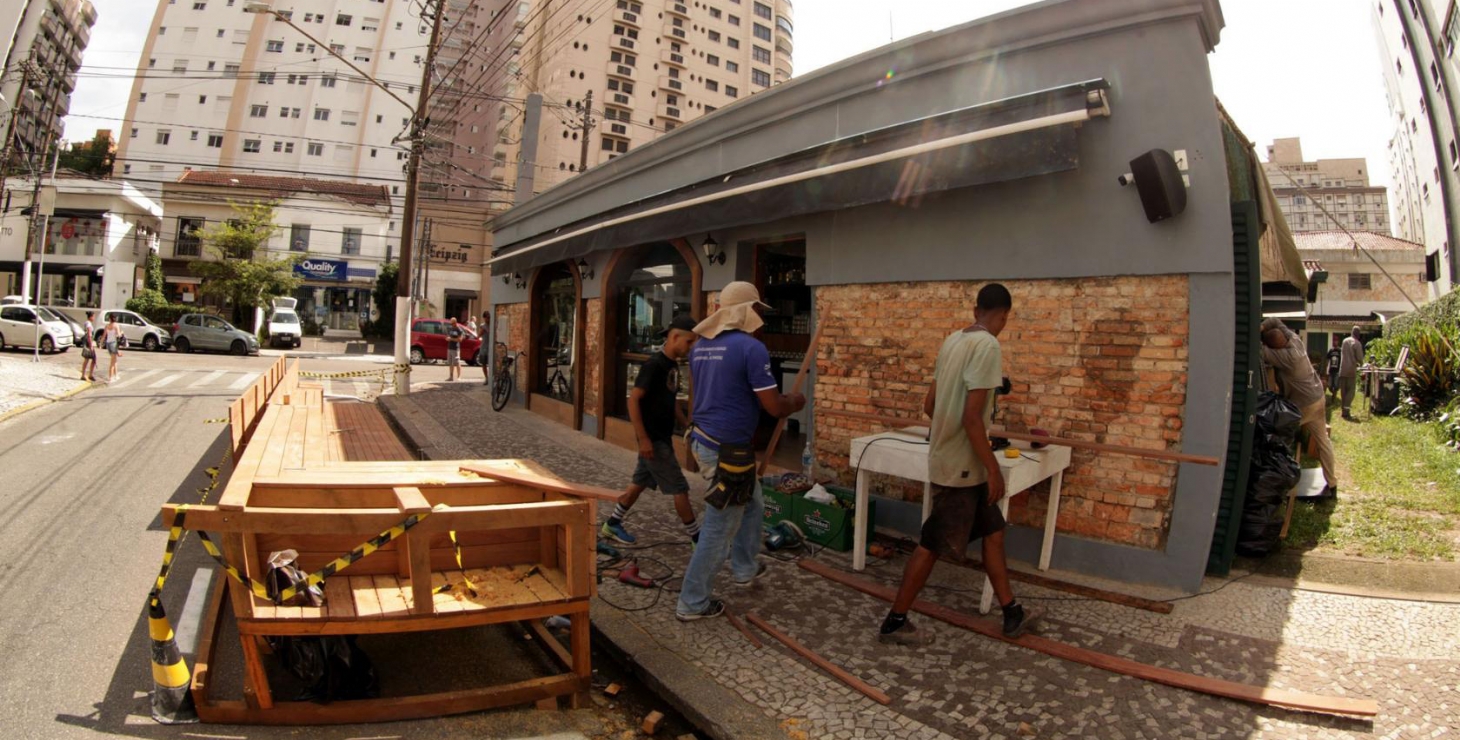 Santos vai ganhar mais três parklets