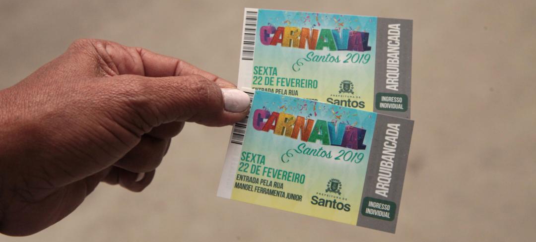 Ingressos para o carnaval em Santos estão acabando