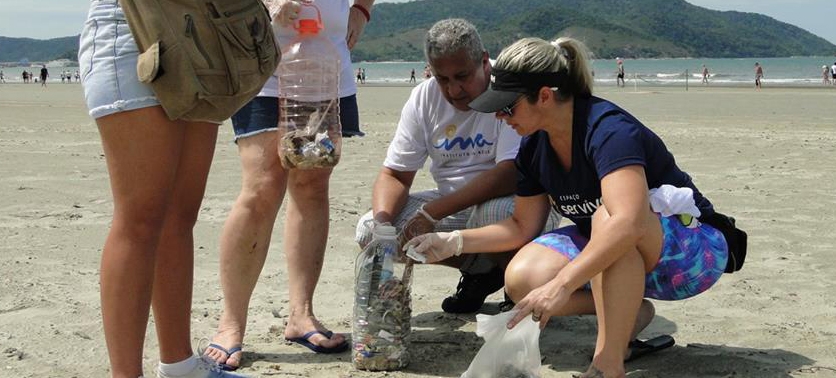 Santos recebe mais um mutirão de limpeza de praia | Jornal da Orla