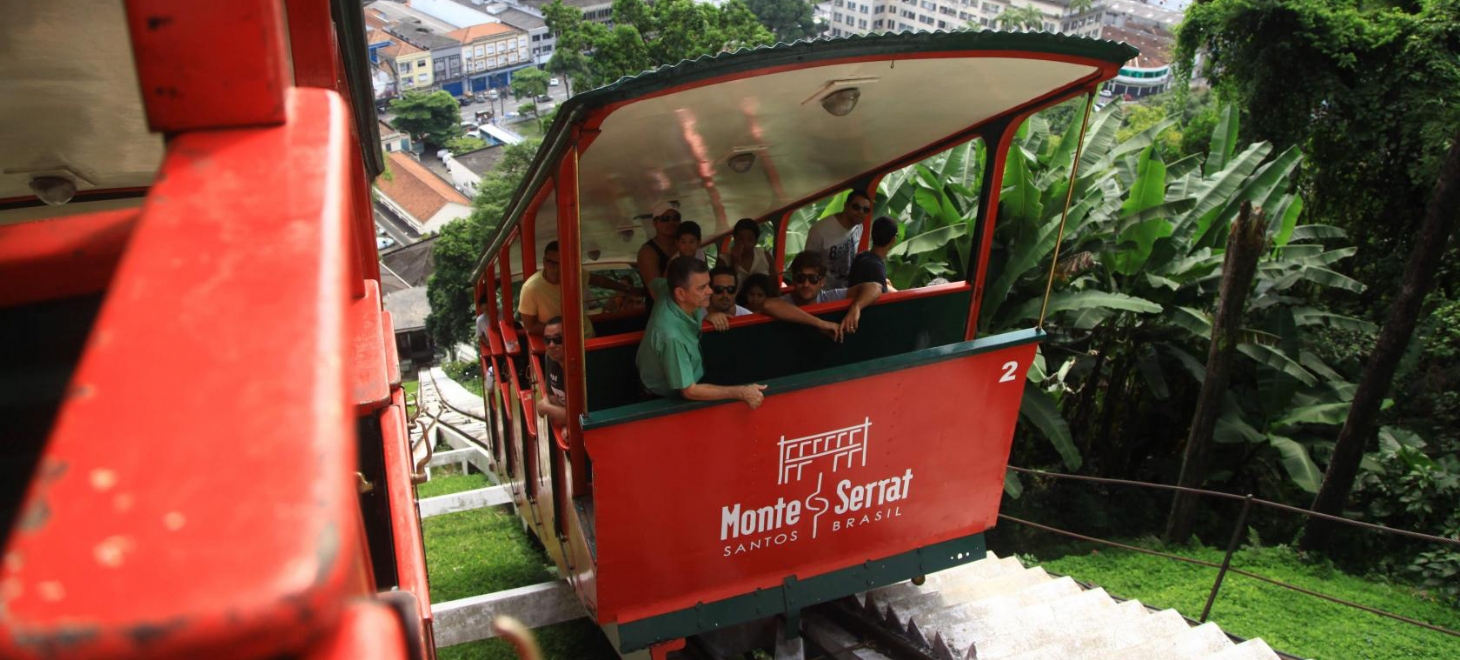 Monte Serrat é o ponto de parada da Linha Conheça Santos