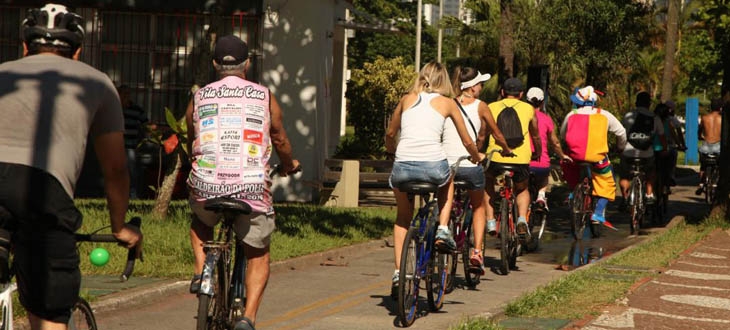 Passeio ciclístico em Santos comemora o Dia da Água | Jornal da Orla