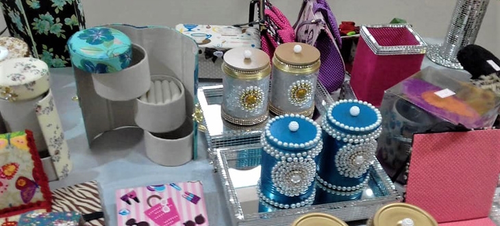 Feira de artesanato no GAPA reúne peças confeccionadas por pacientes