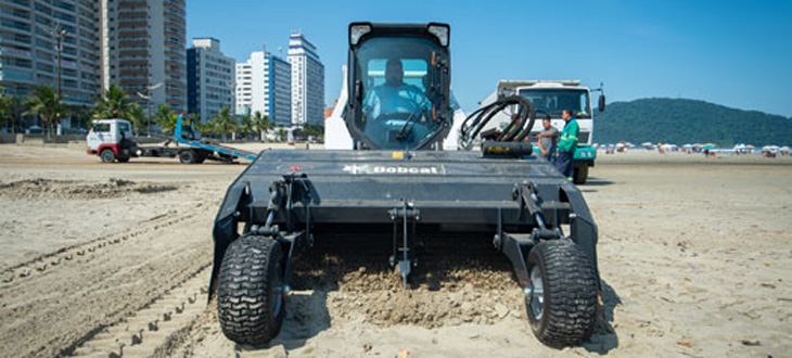 PG testa máquina que recolhe microlixo nas praias | Jornal da Orla
