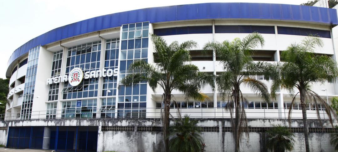 Ginásio esportivo Arena Santos vai receber obras de acessibilidade