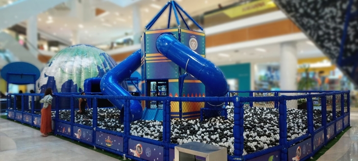 Planet Kids é atração no Shopping Parque Balneário