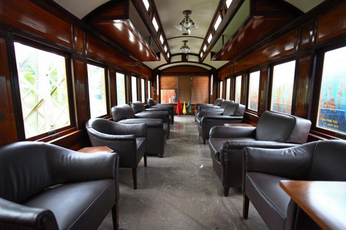 Carros ferroviários abrem para visitas no fim de semana
