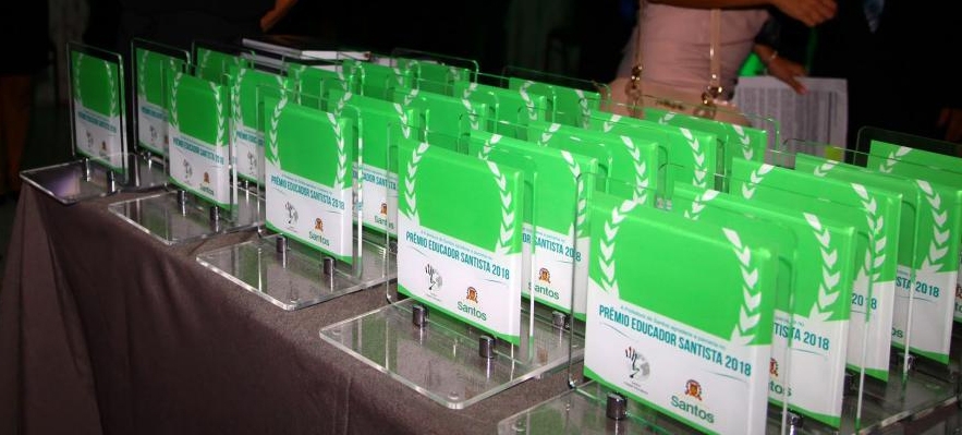 Inscrição para Prêmio Educador Santista 2019 é prorrogada