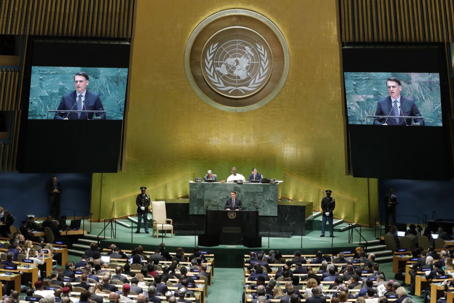 Em discurso na ONU, Bolsonaro diz que Amazônia está praticamente intocada | Jornal da Orla
