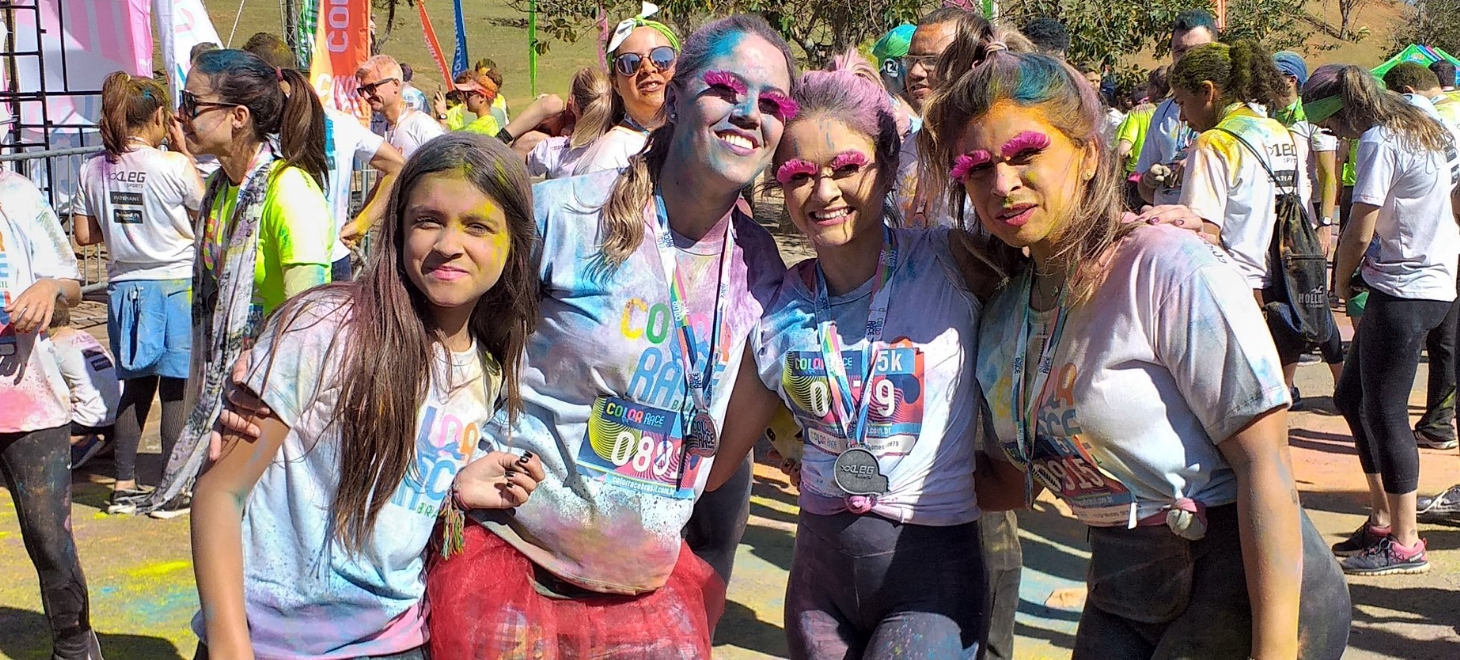 Guarujá recebe segunda etapa da corrida Color Race Brasil