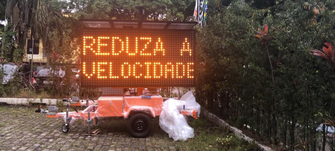 Nova Entrada de Santos: painéis móveis sinalizarão desvios nas obras