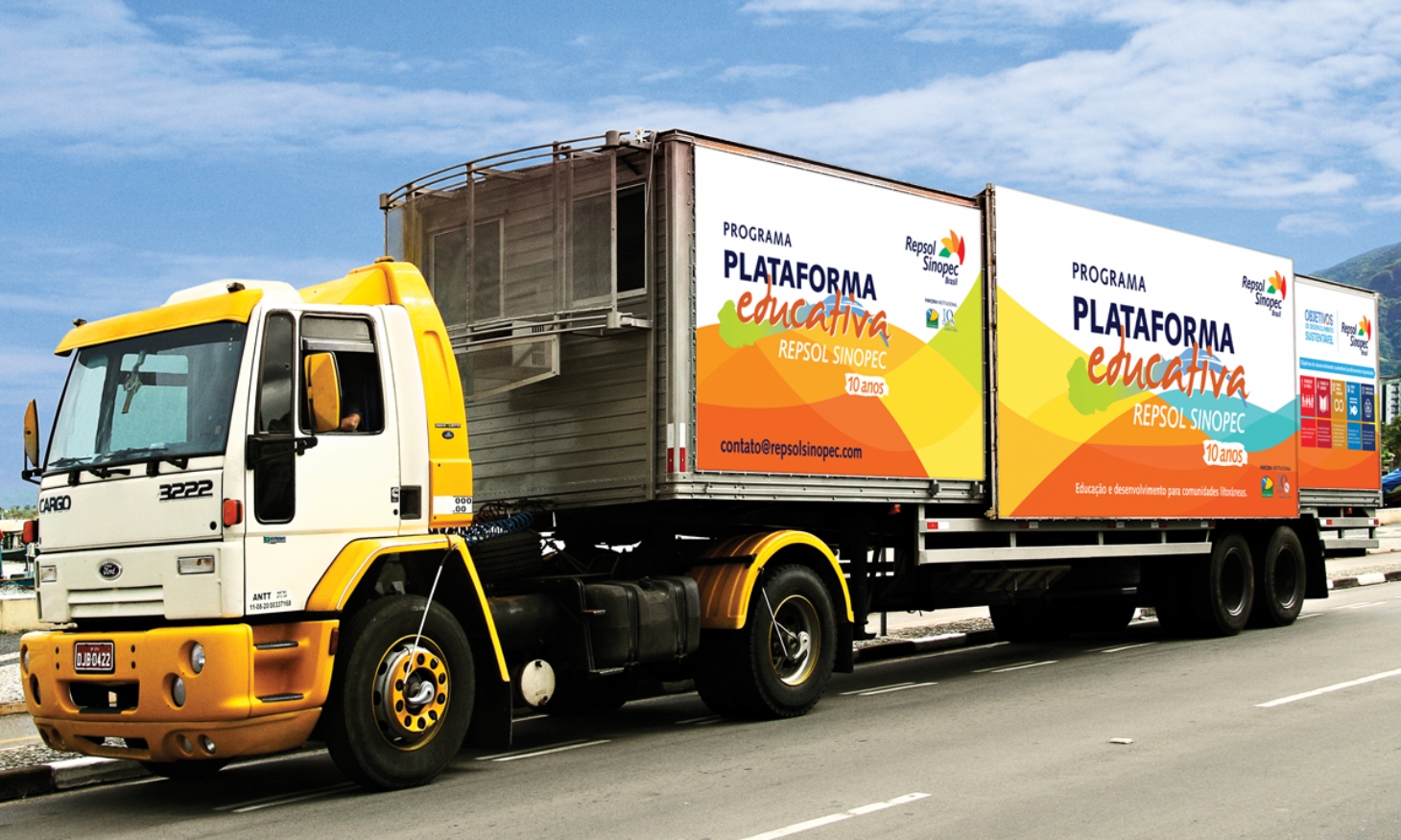 Plataforma Educativa Repsol Sinopec chega a Santos
