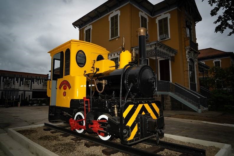 Locomotiva histórica volta ao museu do Porto de Santos | Jornal da Orla