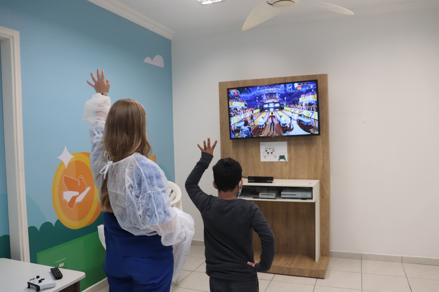 Sala de Realidade Virtual atende crianças com deficiências em Santos