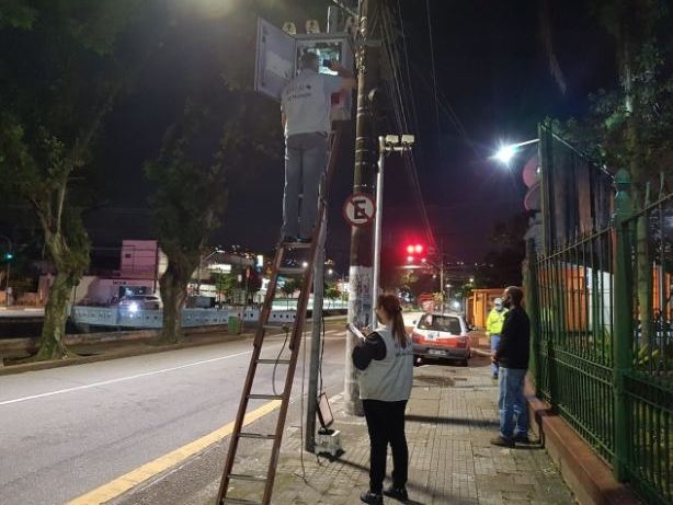 Em Santos, Ipem-SP verifica radares
