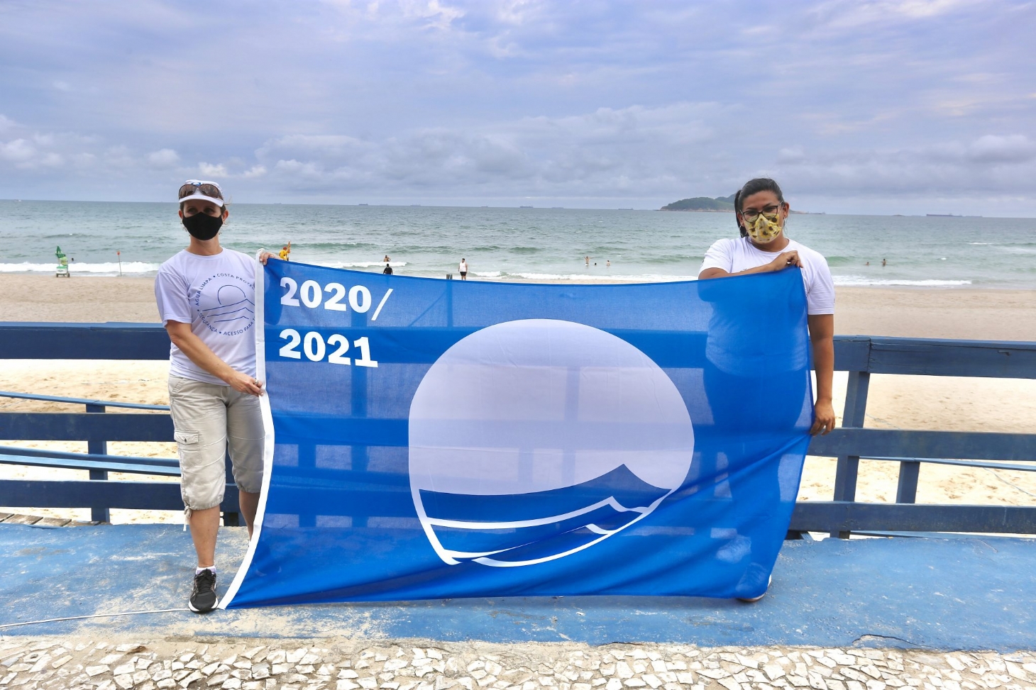 Guarujá recebe certificação Bandeira Azul e quebra recorde na América do Sul