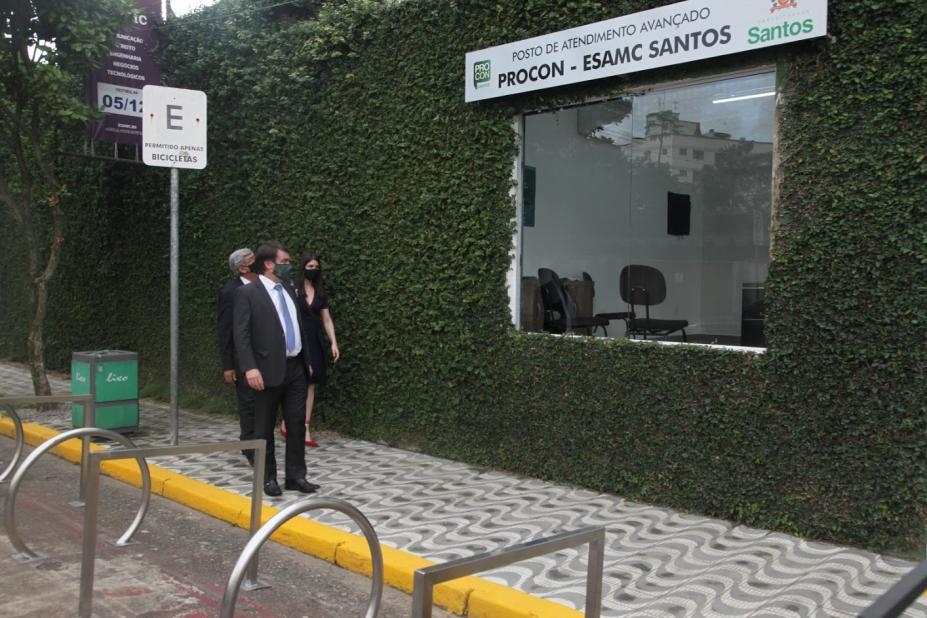Novo posto do Procon é entregue em Santos