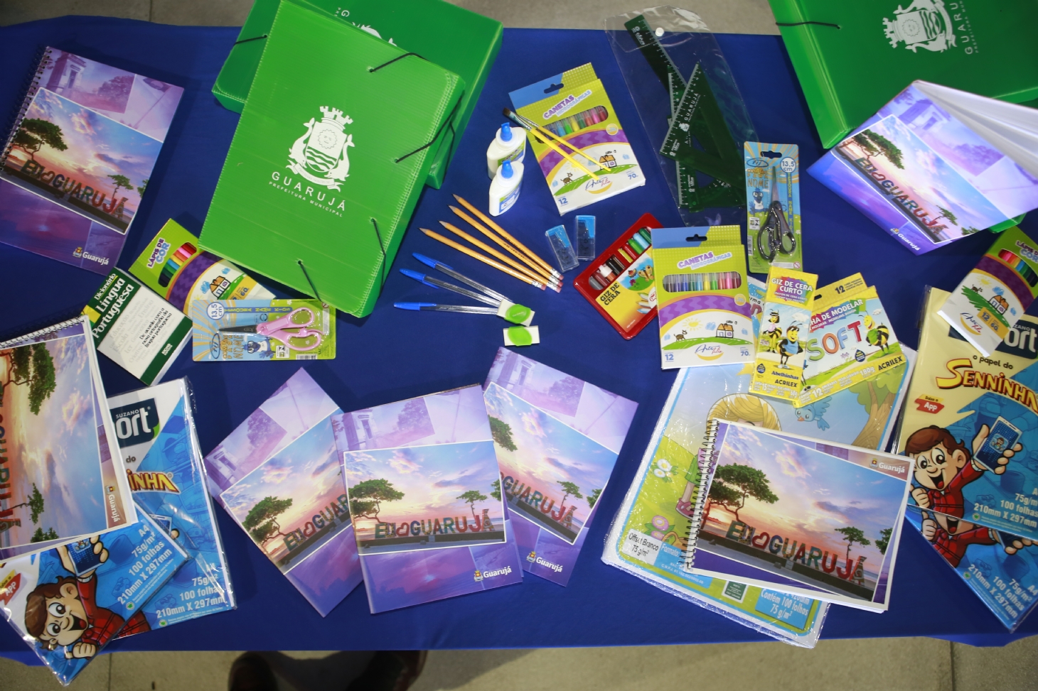 No Guarujá, material escolar para alunos começa a ser entregue nesta quinta-feira (13)