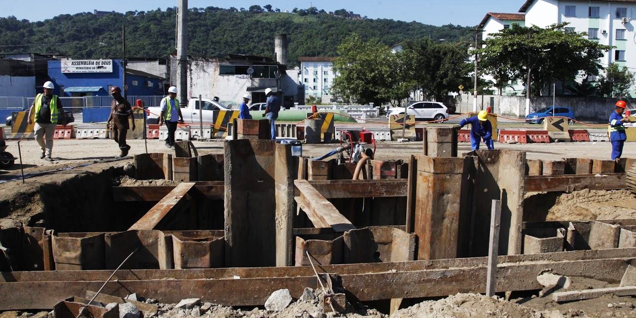 Nova Entrada de Santos: obra de drenagem terá investimento de R$ 20 milhões