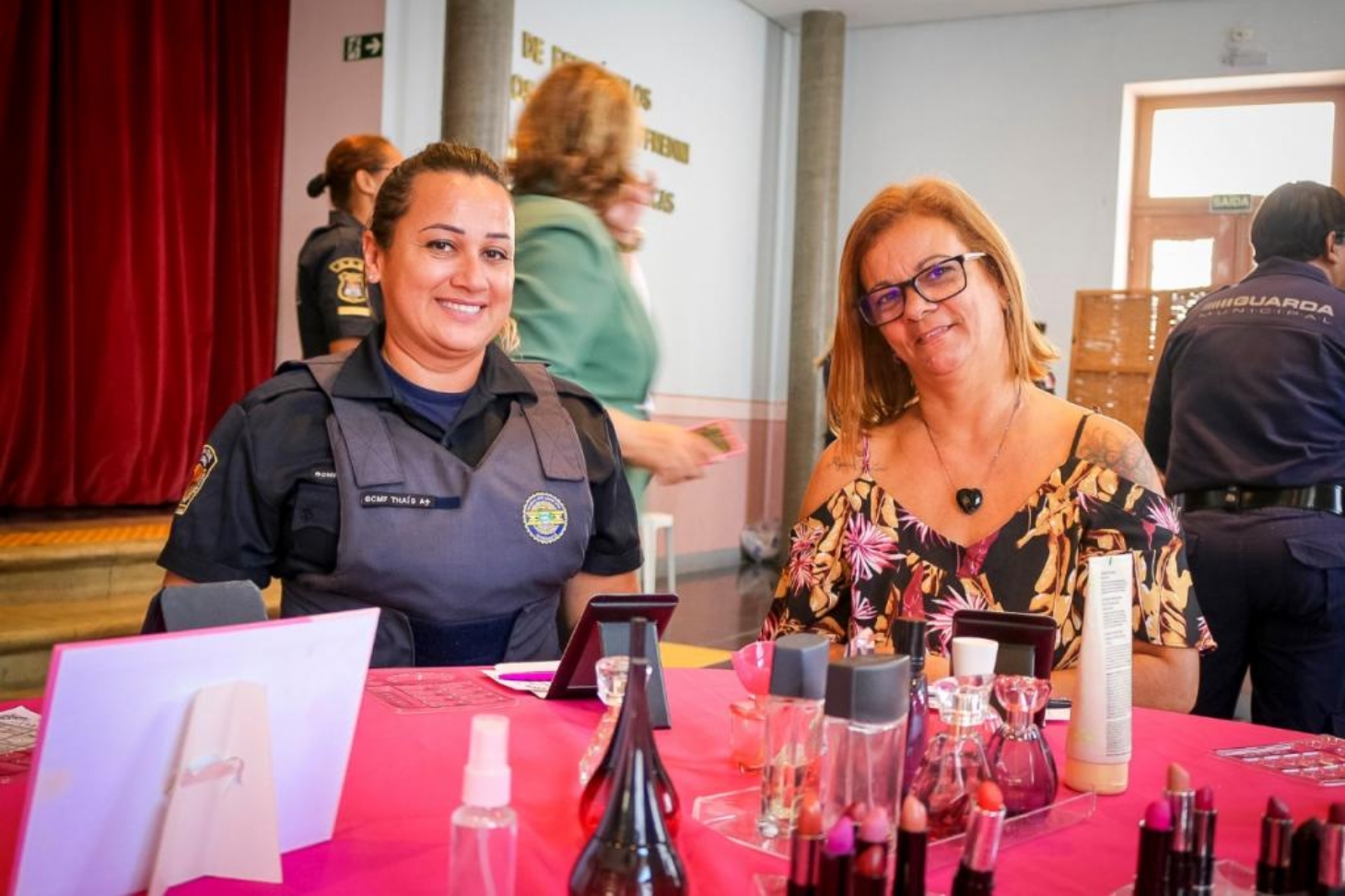 Guardas municipais de Santos ministram palesta sobre empoderamento feminino