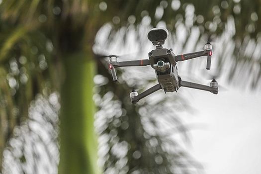 Drones auxiliam na identificação de aglomerações no combate ao Covid-19 em PG