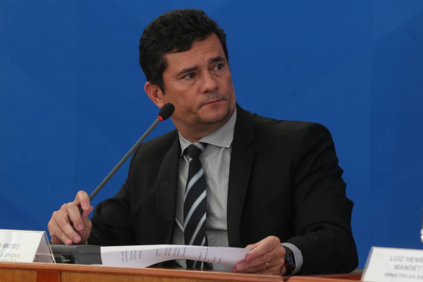 Moro denuncia tentativa de interferência política na Polícia Federal