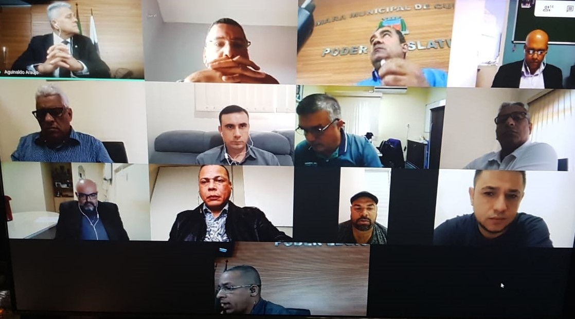 chr39Gemidãochr39 interrompe sessão virtual da Câmara de Cubatão