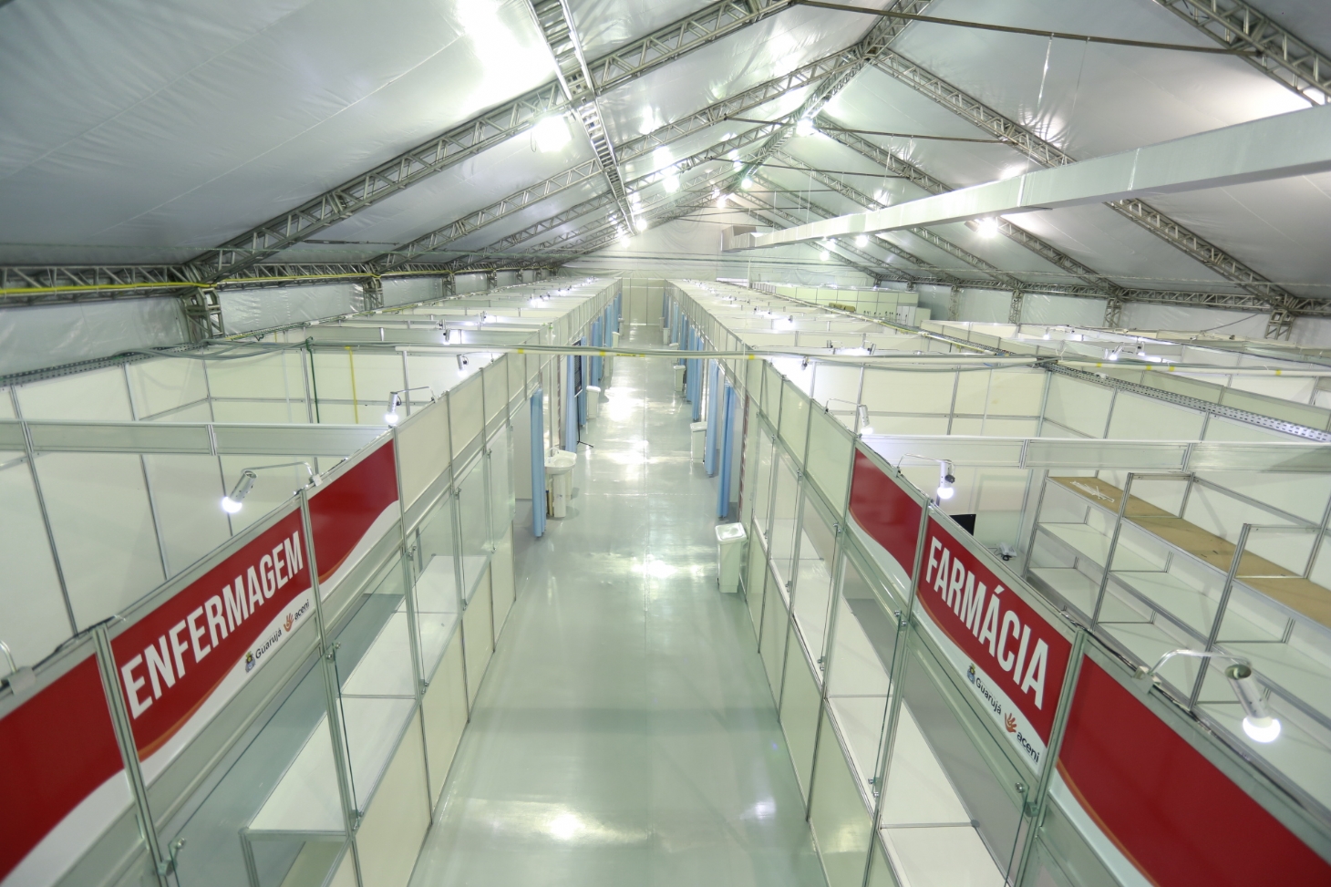 Hospital de campanha de Guarujá estará à disposição a partir de segunda-feira