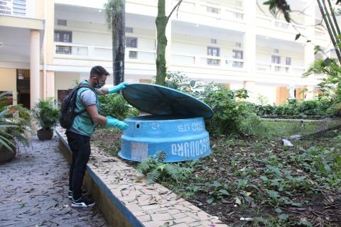 Prédios municipais de Santos são vistoriados contra a dengue