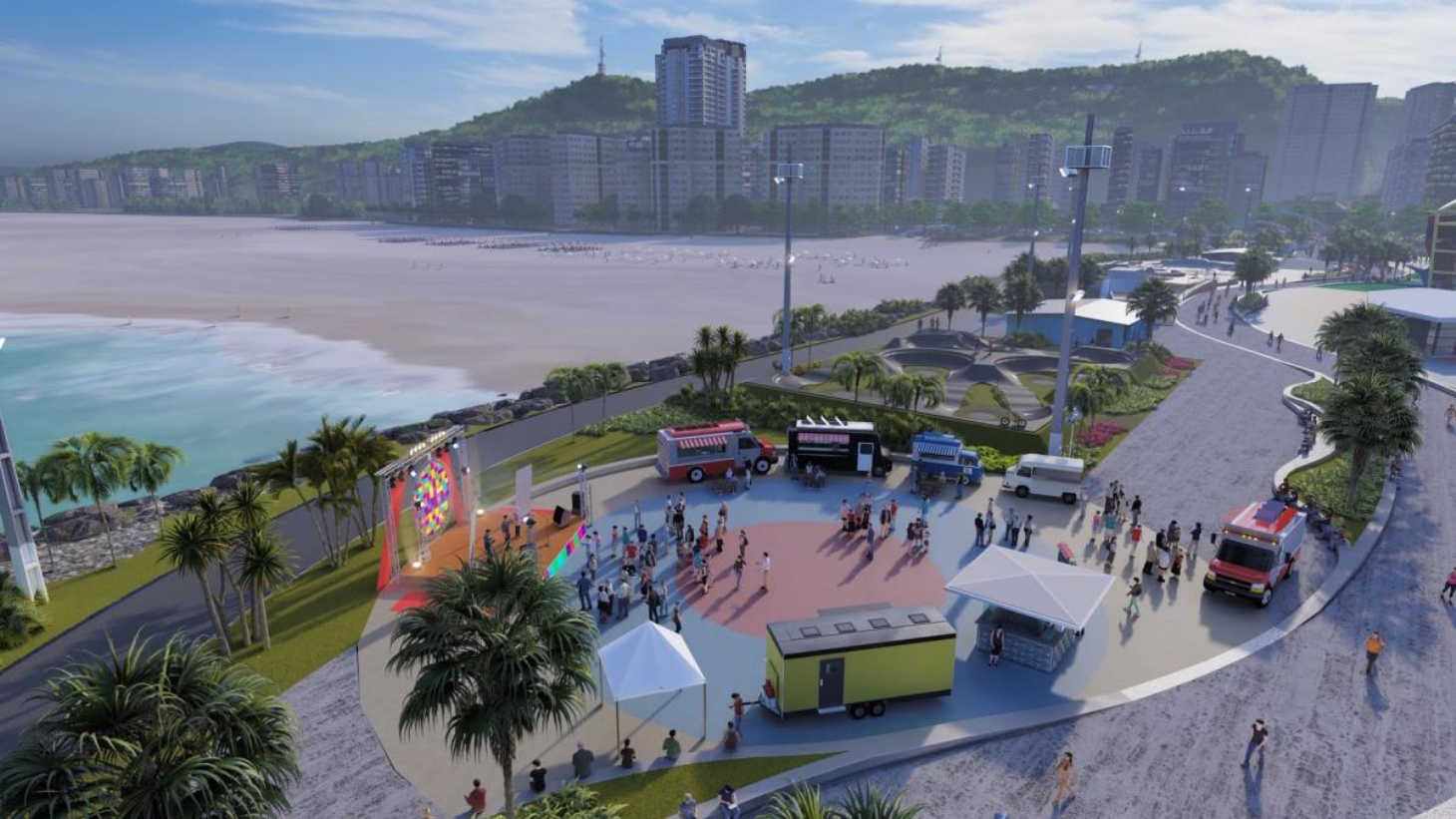 Começam as obras do novo Quebra-Mar em Santos | Jornal da Orla