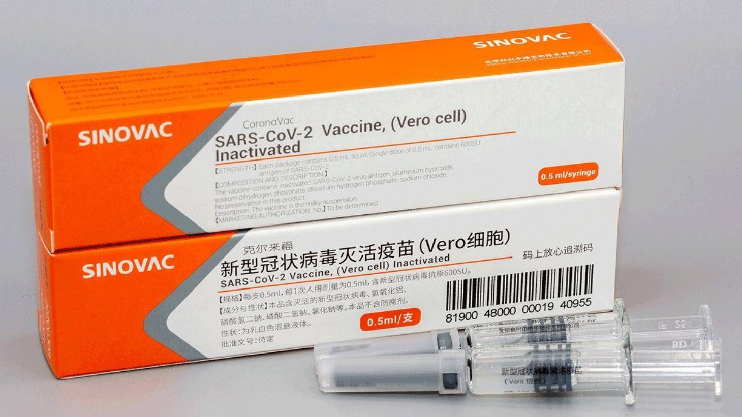 Estudo confirma eficácia da vacina chinesa na fase 2