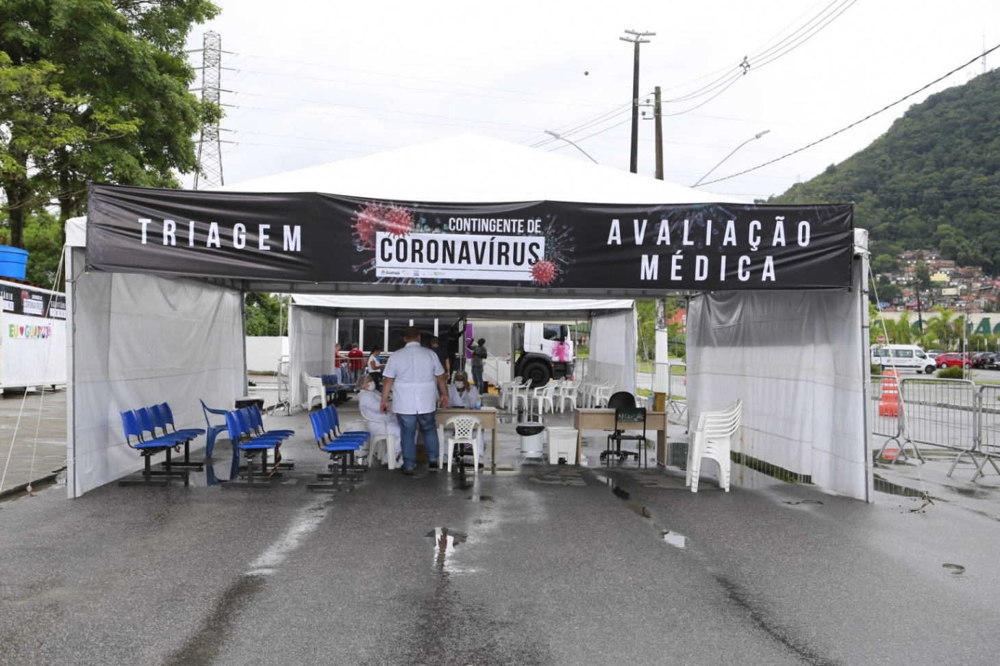 Complexos de triagem realizam mais de 30 mil atendimentos em Guarujá