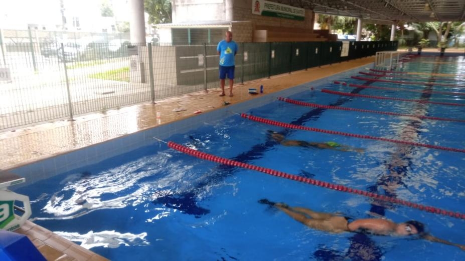 Piscina olímpica em Santos reabre para treino de competidores | Jornal da Orla