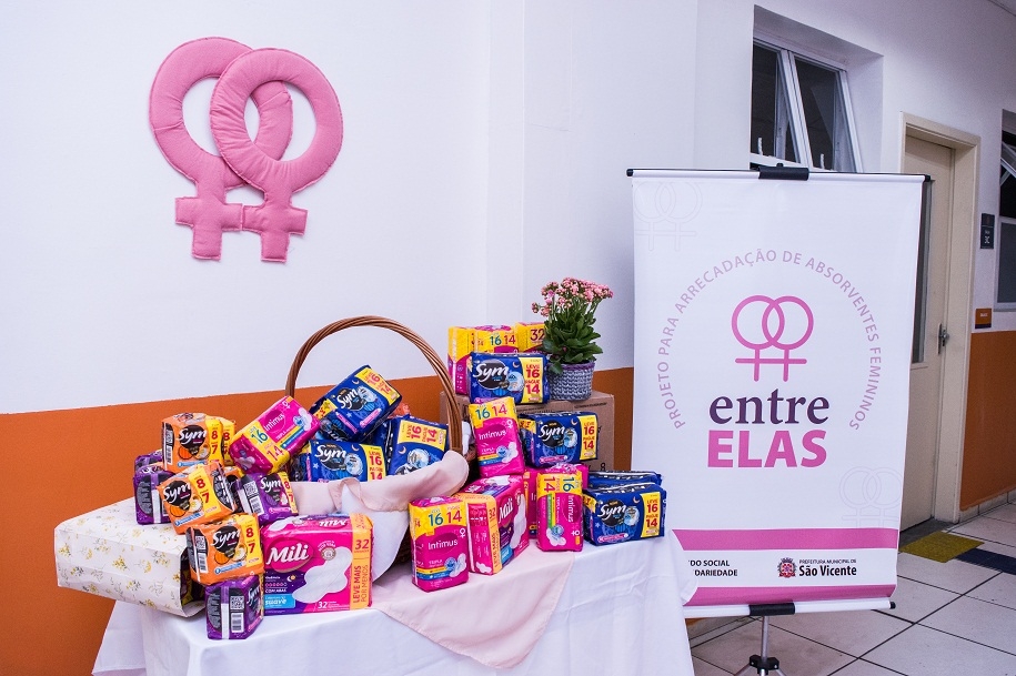 Projeto de combate da pobreza menstrual agora é lei em São Vicente | Jornal da Orla