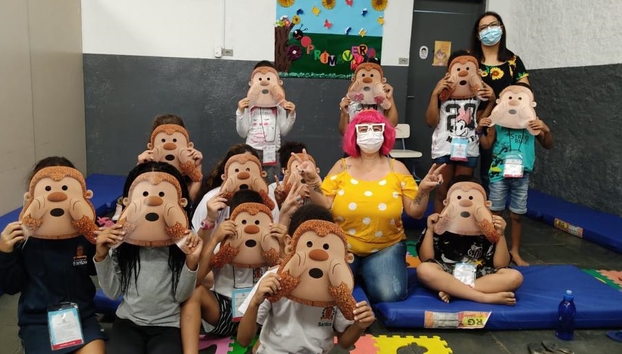 Campanha de prevenção ao abuso sexual infantojuvenil em Santos
