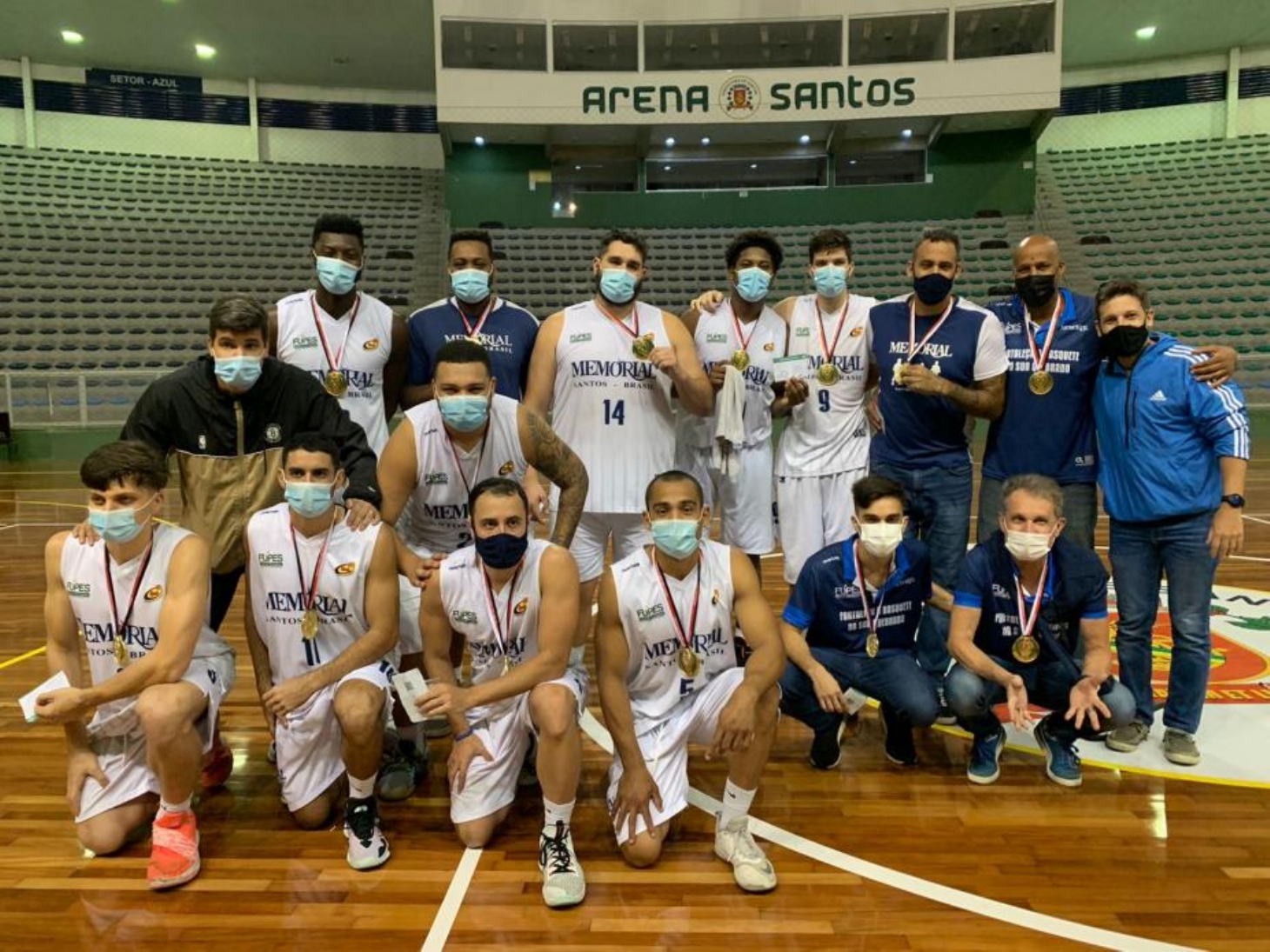 Basquete santista é campeão dos Jogos Regionais de Retomada Esportiva | Jornal da Orla