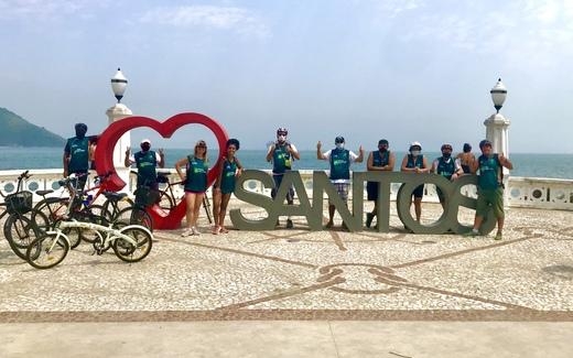 Tour Ciclístico pelos monumentos da orla santista é opção de lazer no feriado | Jornal da Orla