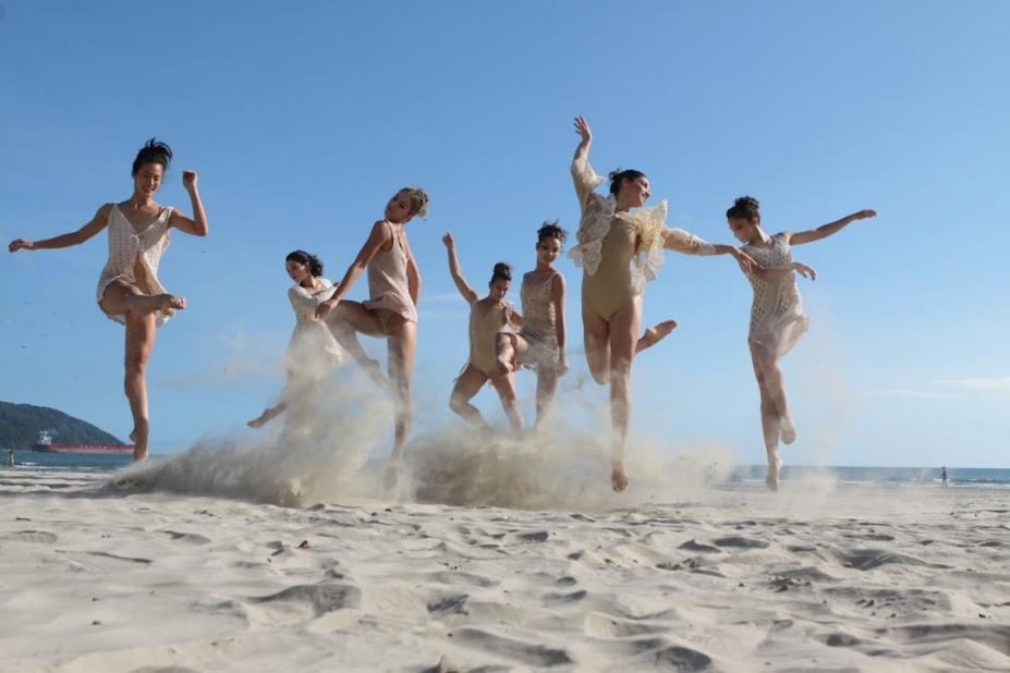 Balé da Cidade de Santos reapresenta espetáculo na praia | Jornal da Orla