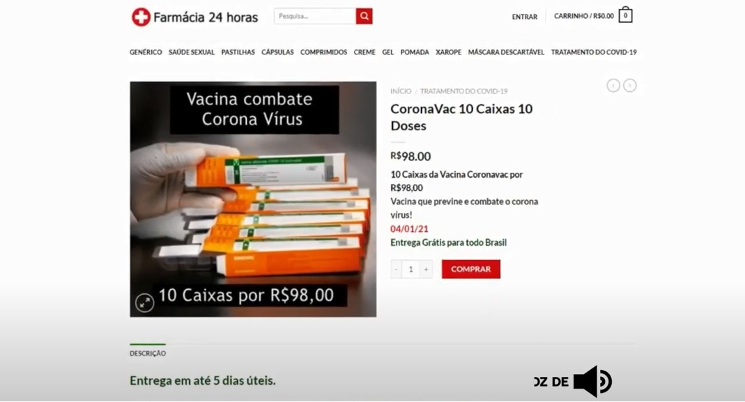Procon-SP alerta para anúncio falso de vacina | Jornal da Orla