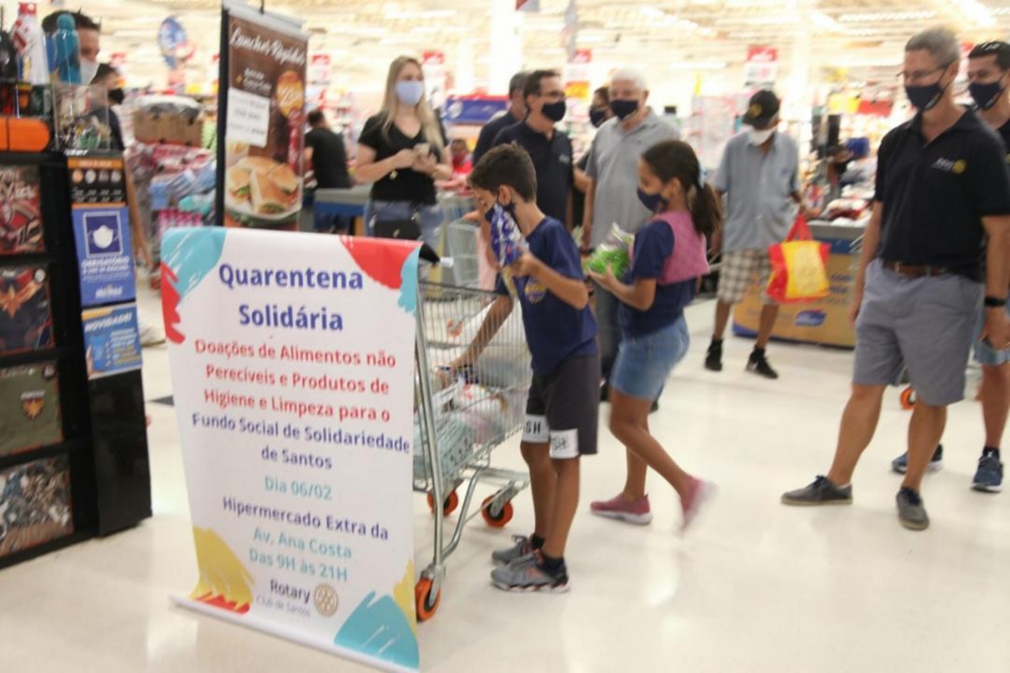 Campanha Já Arrecadou 18 Tonelada De Alimentos E Produtos De Higiene Em Santos Jornal Da Orla 4713