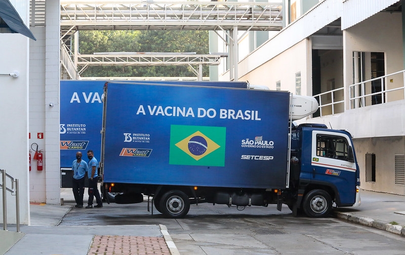 Butantan entrega mais 2 milhões de doses ao Ministério da Saúde