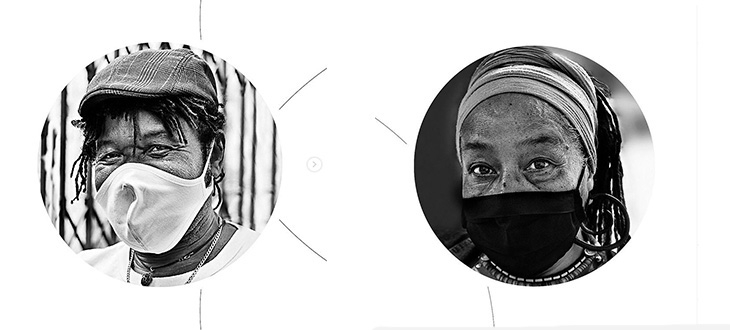 Série de retratos capta chr39olhareschr39 por trás das máscaras | Jornal da Orla