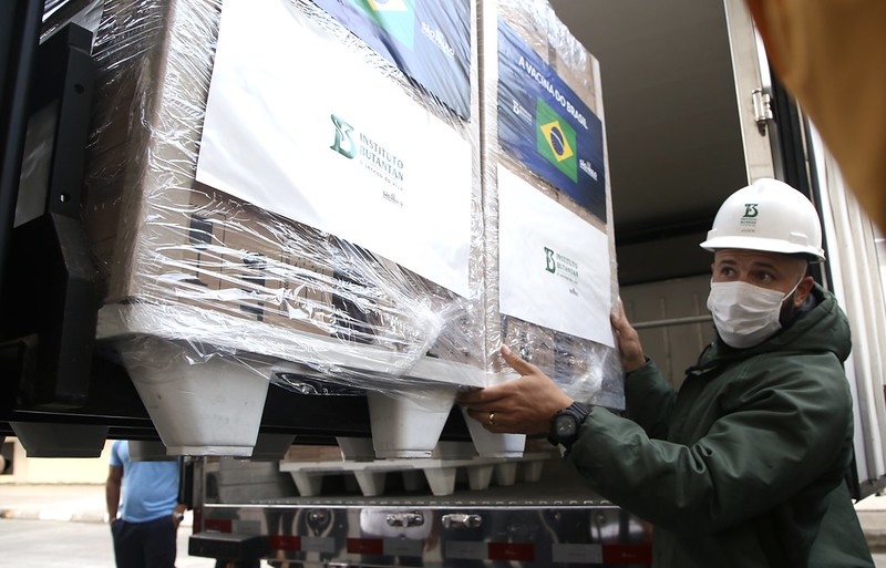 SP supera 80chr37 de doses a serem entregues ao Brasil até o fim de abril
