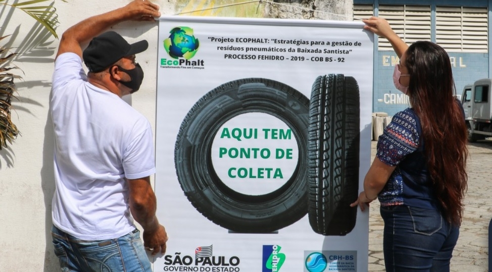 Mongaguá recebe projeto ambiental de coleta de pneus usados | Jornal da Orla