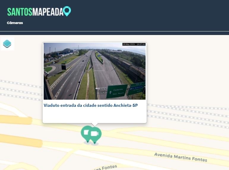 Site transmite imagens em tempo real de pontos mais movimentados em Santos | Jornal da Orla