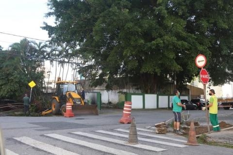 Bairro de Santos ganhará rampas de acessibilidade e praça com playground
