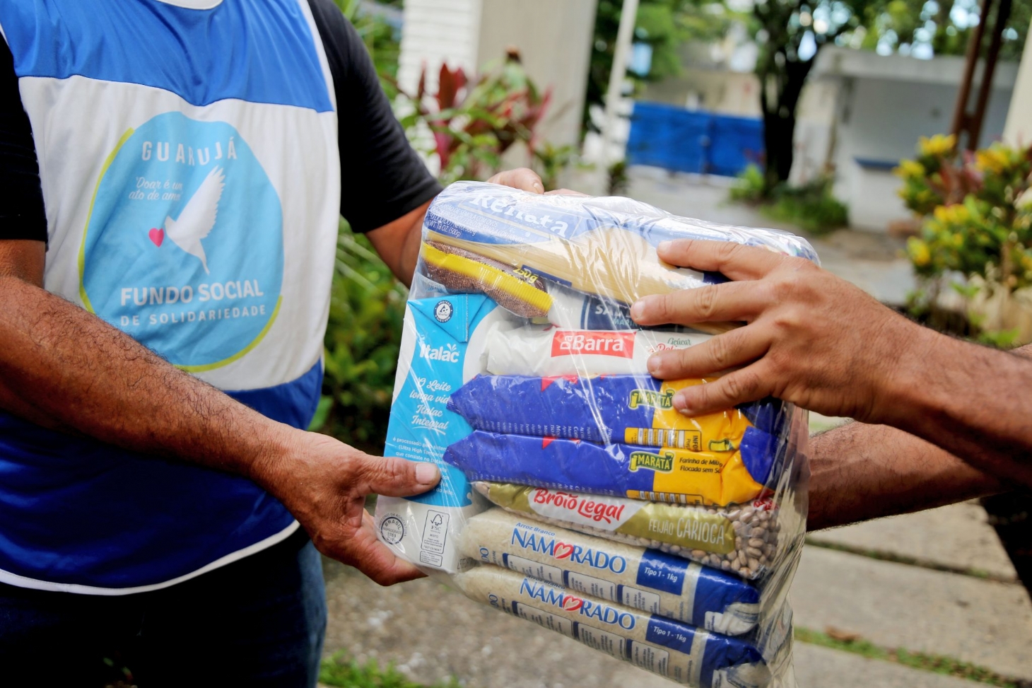 Fundo Social de Guarujá entregou mais de 20 toneladas de alimentos em abril