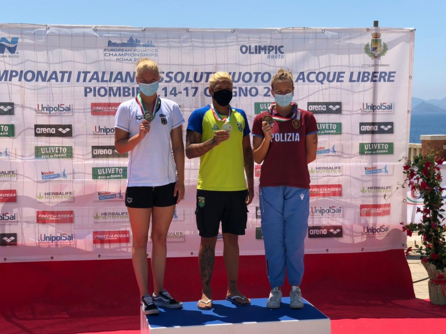 Ana Marcela é ouro no Campeonato Italiano Absoluto de Águas Abertas | Jornal da Orla