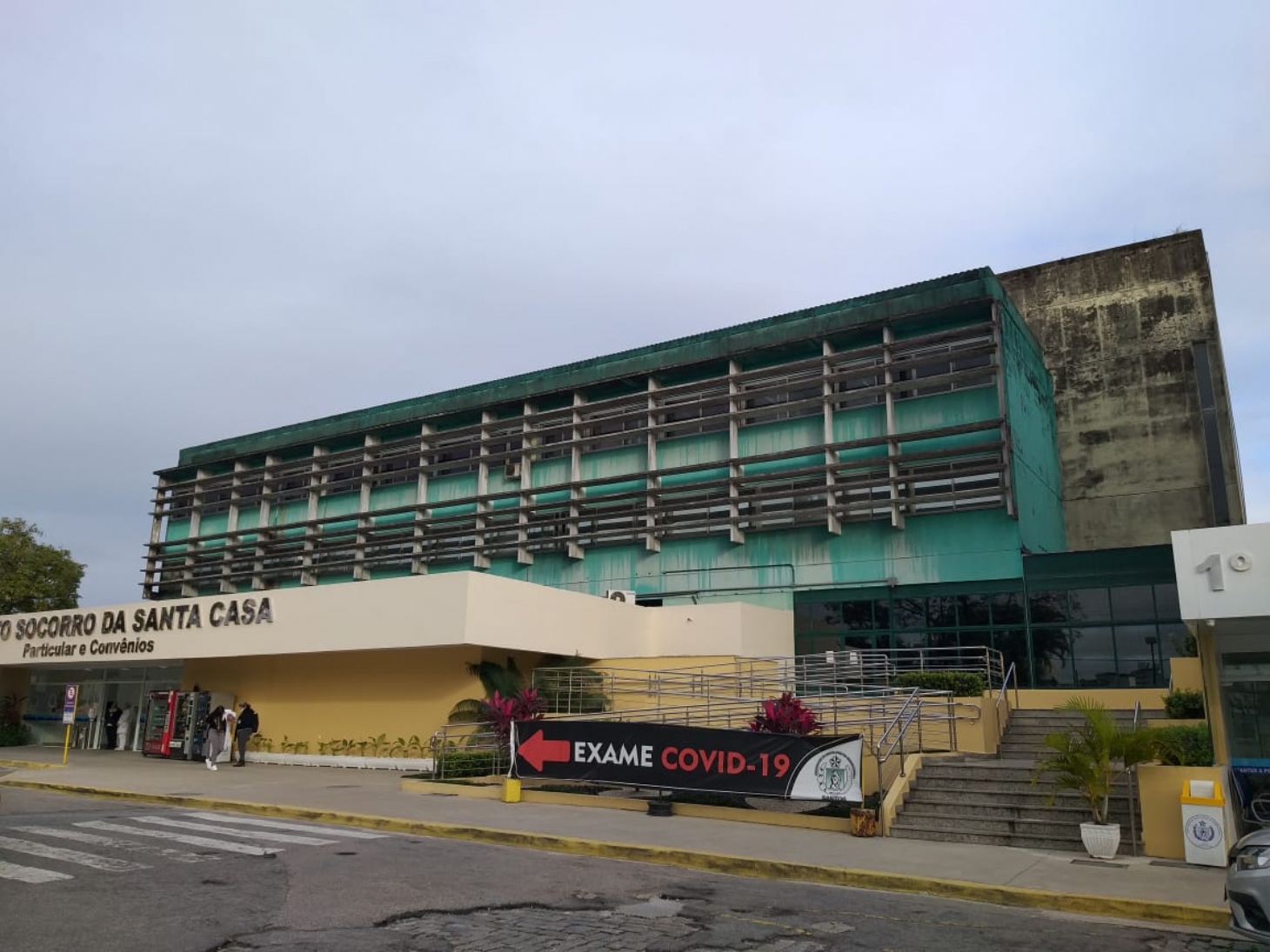 Santa Casa irá revitalizar a fachada de hospital da Prefeitura de Santos