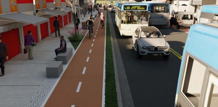 Avenida em Santos será modernizada para atrair mais investimentos
