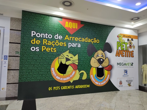 Posto arrecada ração para pets de São Vicente | Jornal da Orla
